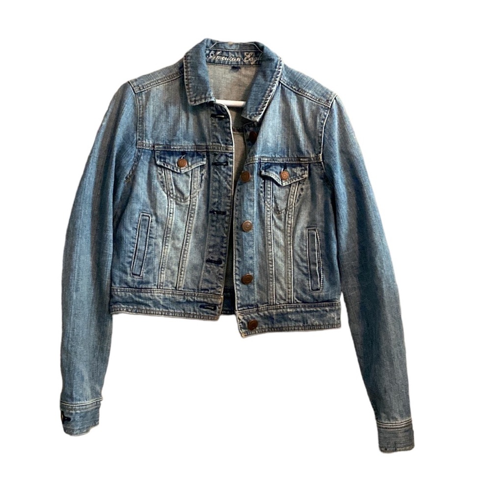 American Eagle Outfitters Blue Jean Jacket